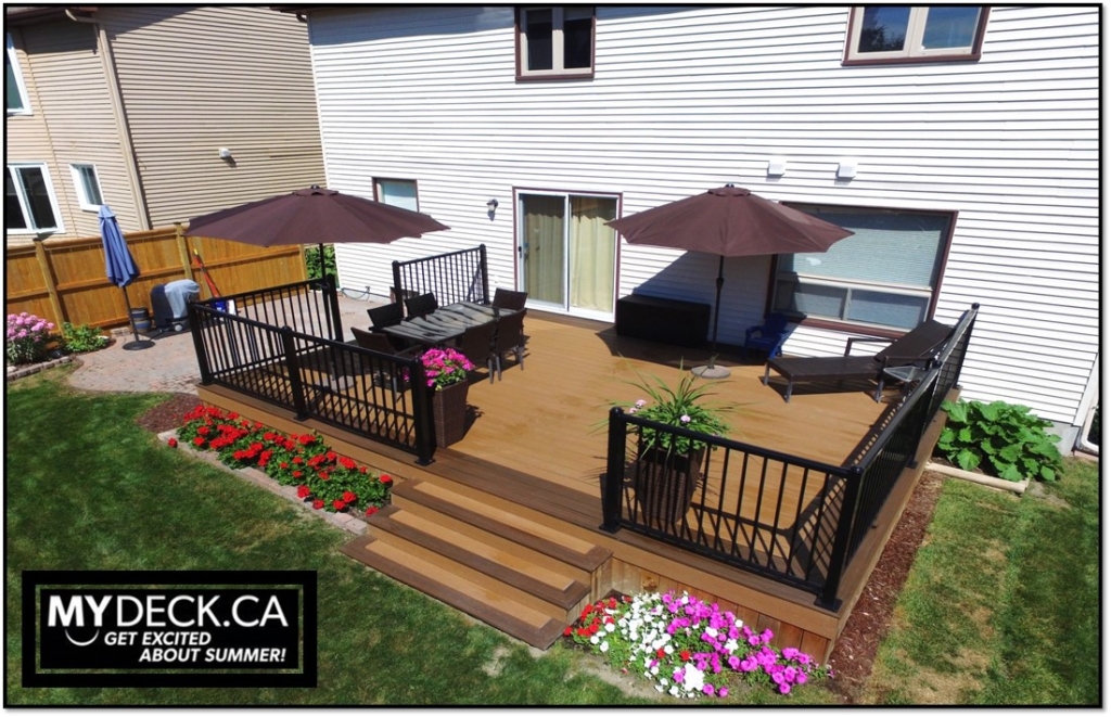 Trex Composite Deck Build In Kanata, Ontario MyDeck.ca