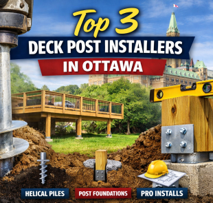 Top 3 Deck Post Installers In Ottawa