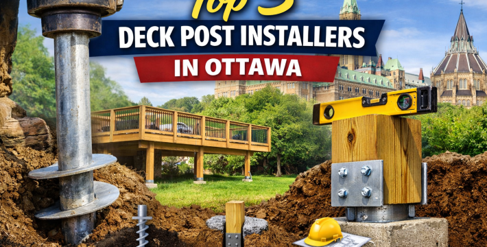 Top 3 Deck Post Installers In Ottawa