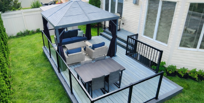 Trex Composite Deck Build in Nepean Ontario